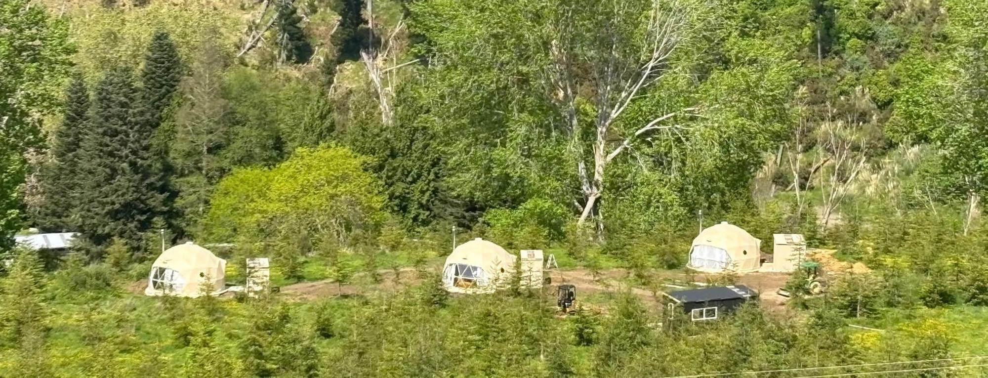 Takahuri Glamping Domes Whanganui Eksteriør billede