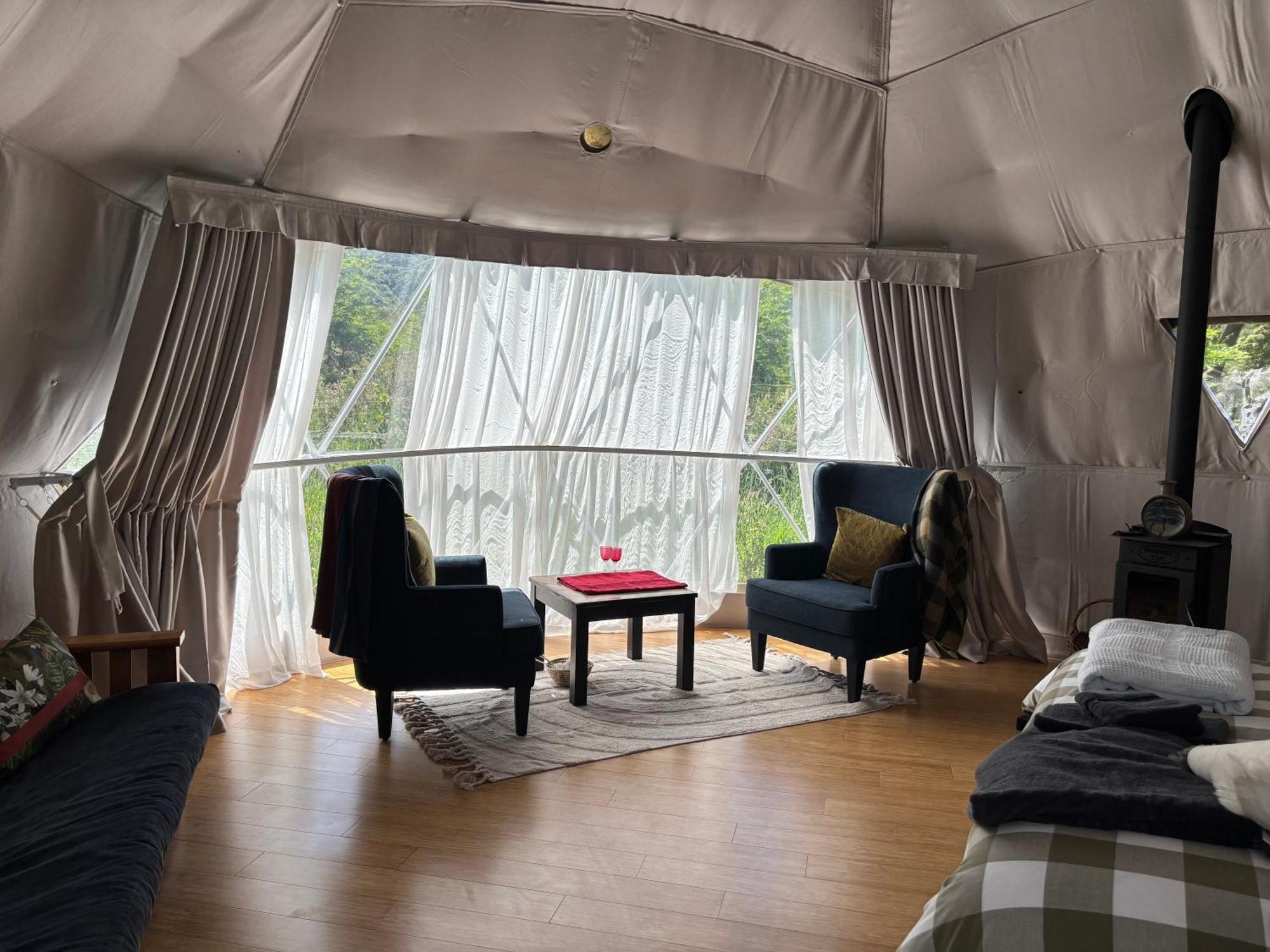 Takahuri Glamping Domes Whanganui Eksteriør billede