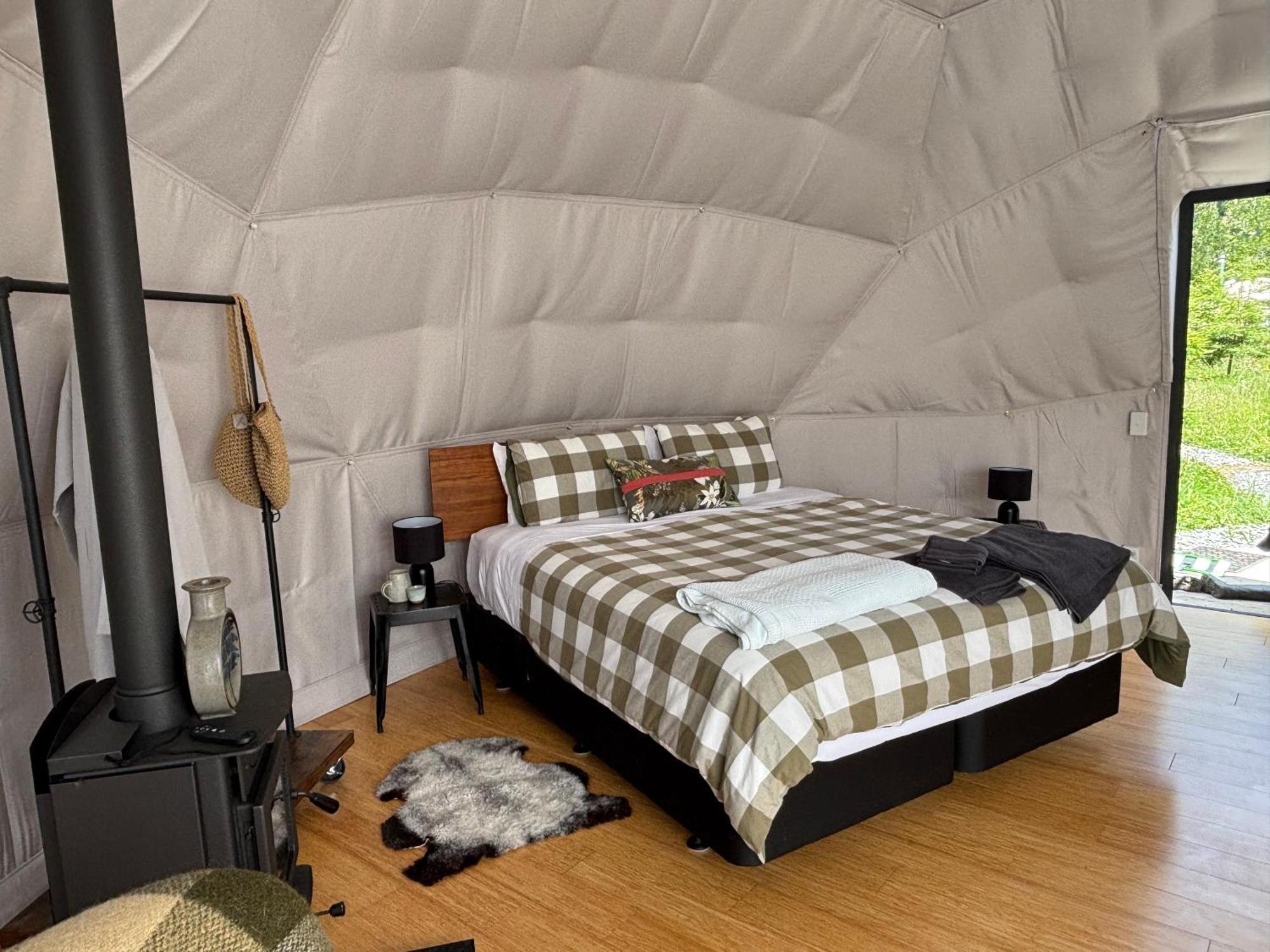Takahuri Glamping Domes Whanganui Eksteriør billede